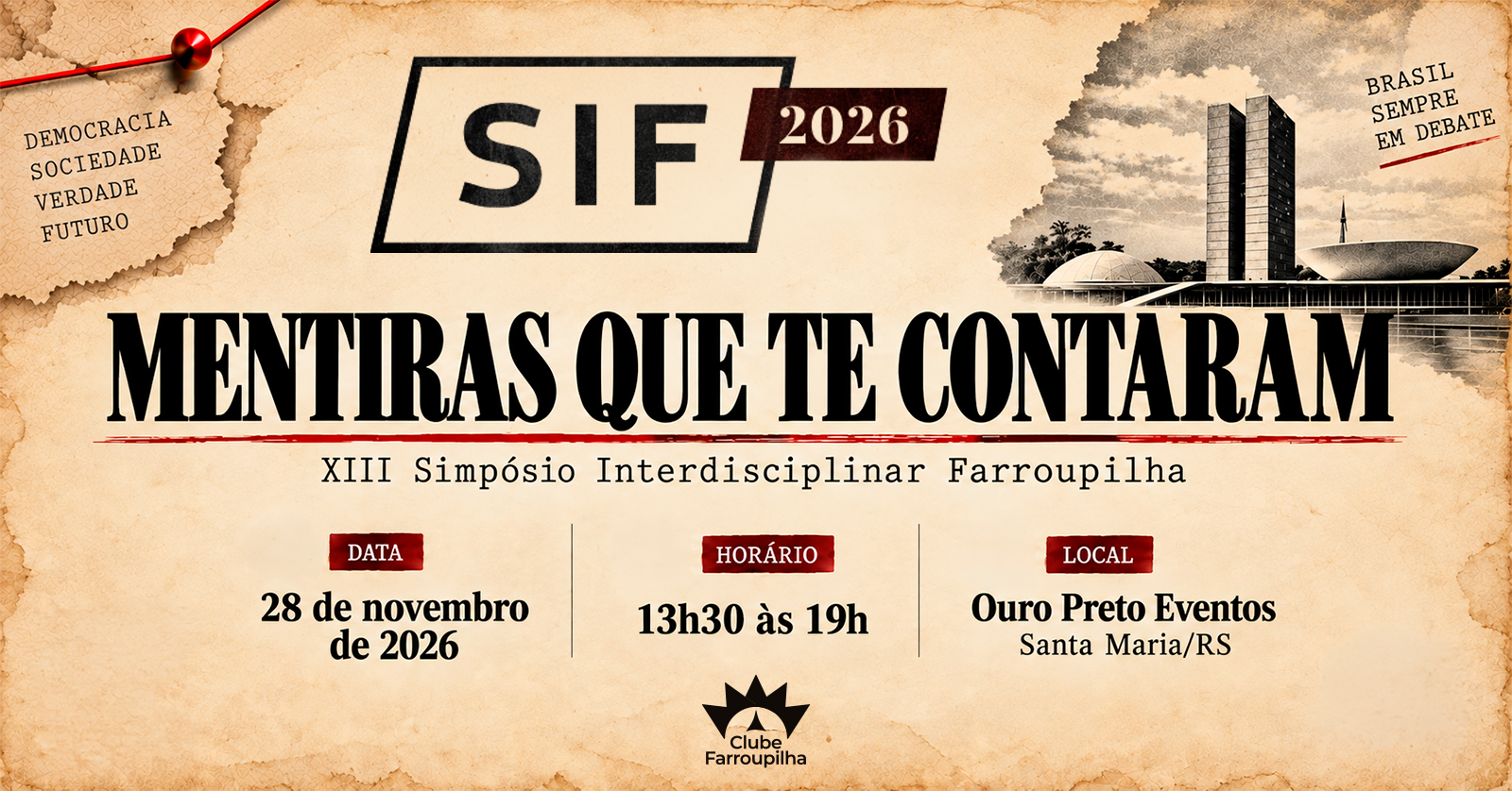 Xiii Simposio Interdisciplinar Farroupilha Mentiras Que Te Contaram